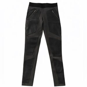 Yigal Azrouel Black and Gray Leggings